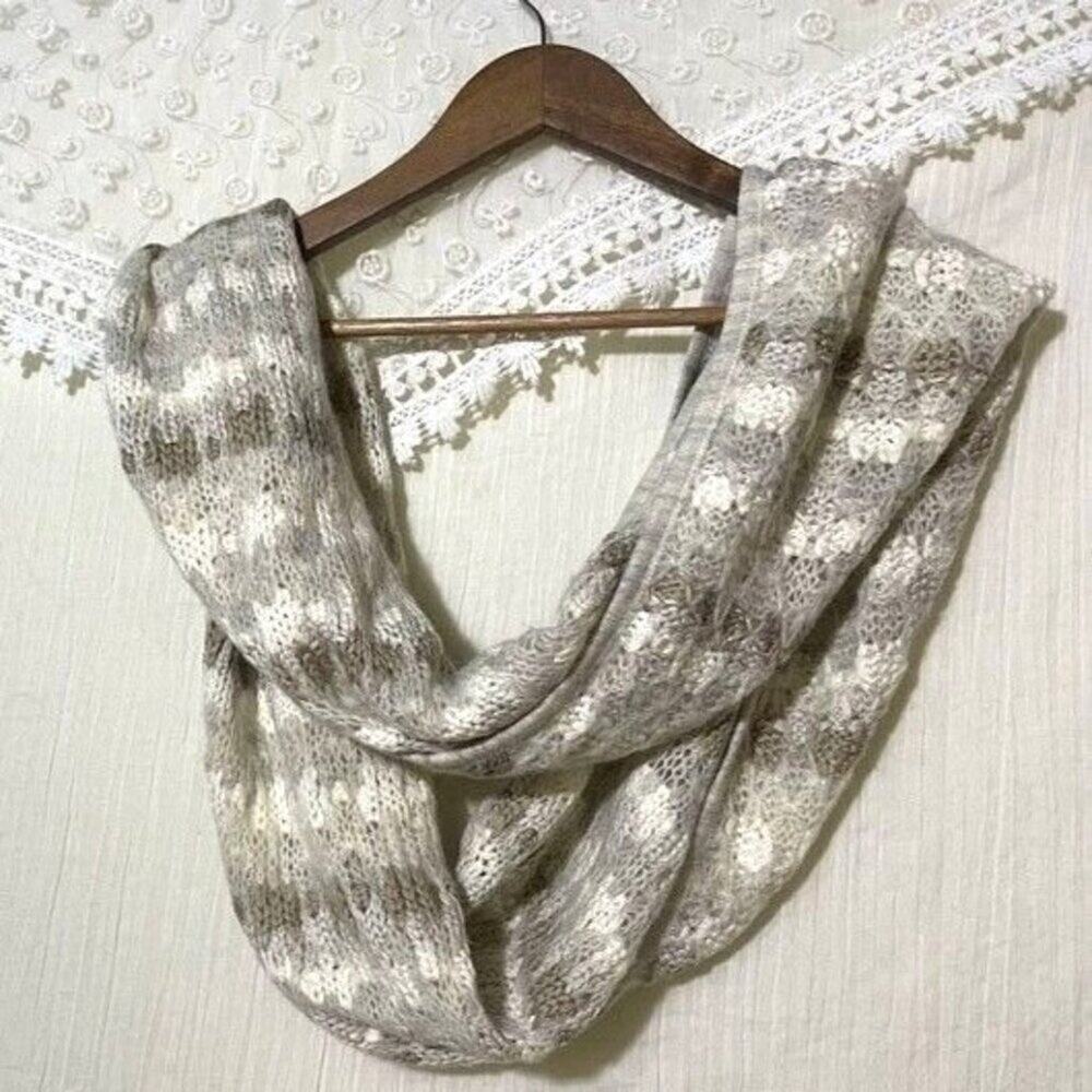 Loft Infinity Scarf Mohair and Wool Blend
